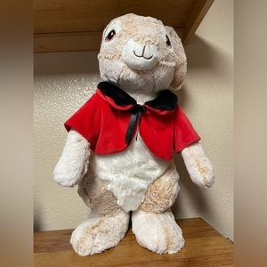 Dan Dee Peter Rabbit 20” Plush red top